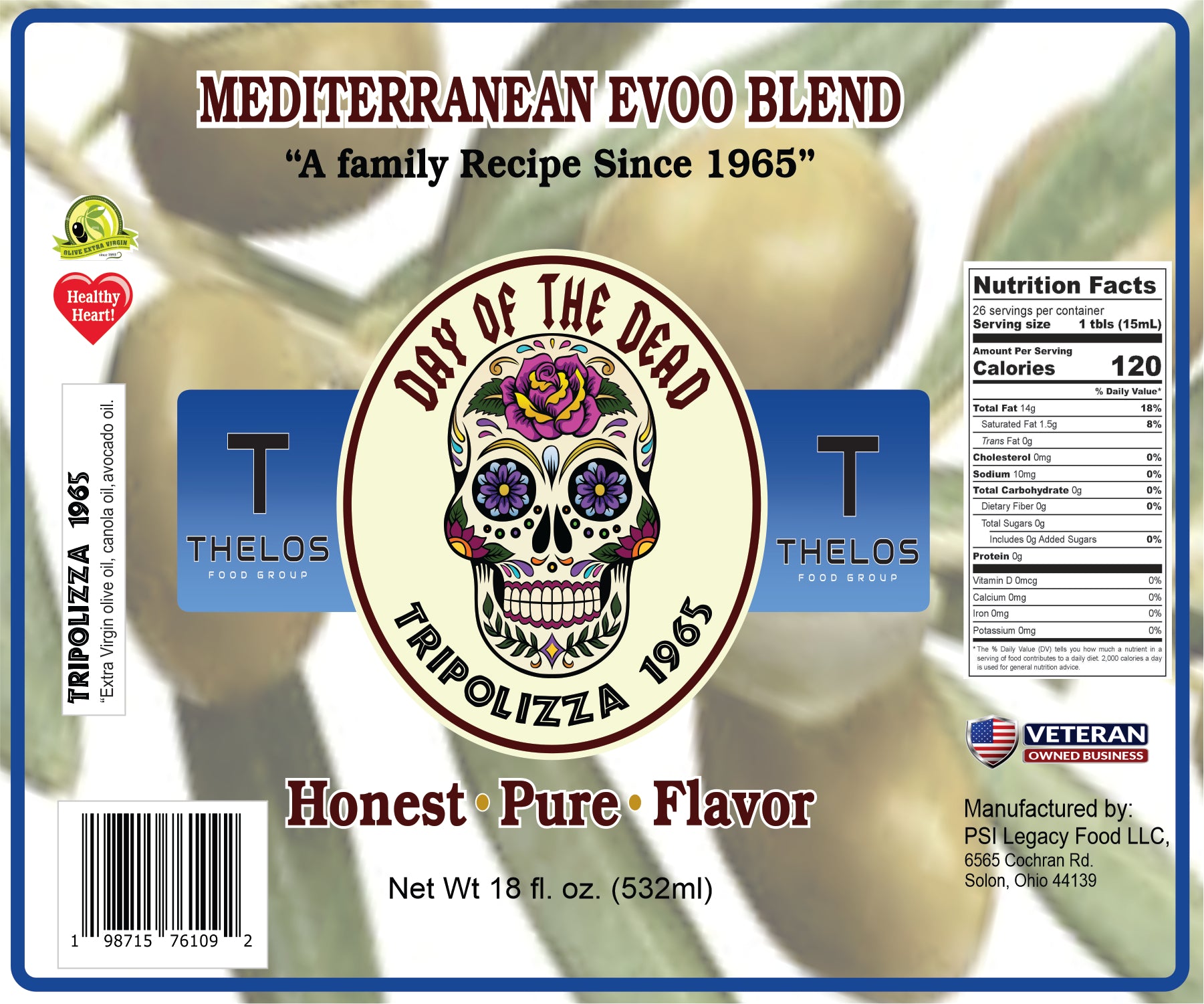 Mediterranean EVOO blend